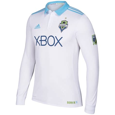 seattle sounders fc adidas 2017 18 secondary replica team jersey|Women's Seattle Sounders FC adidas White 2017/18 Secondary Replica Team .